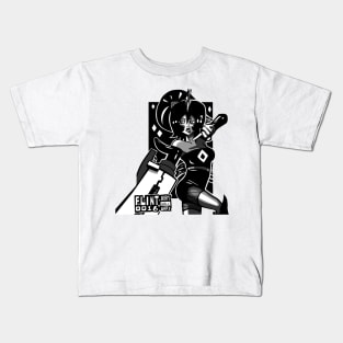 Flint 0016 (DARK) Kids T-Shirt